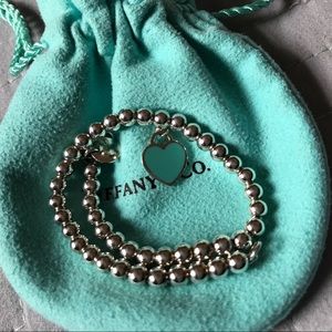 Tiffany & Co RTT mini bead bracelet, never worn